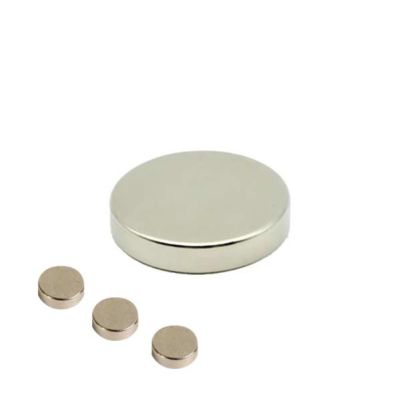 Auricular Round Magnets Ø2.5 mm – 10 pcs